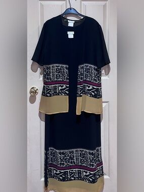 Women’s 2 Piece Dress Oufit, Size 12